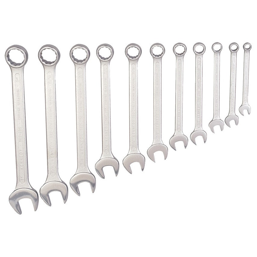 Metric Combination Spanner Set, 26 - 50mm, Set of 11