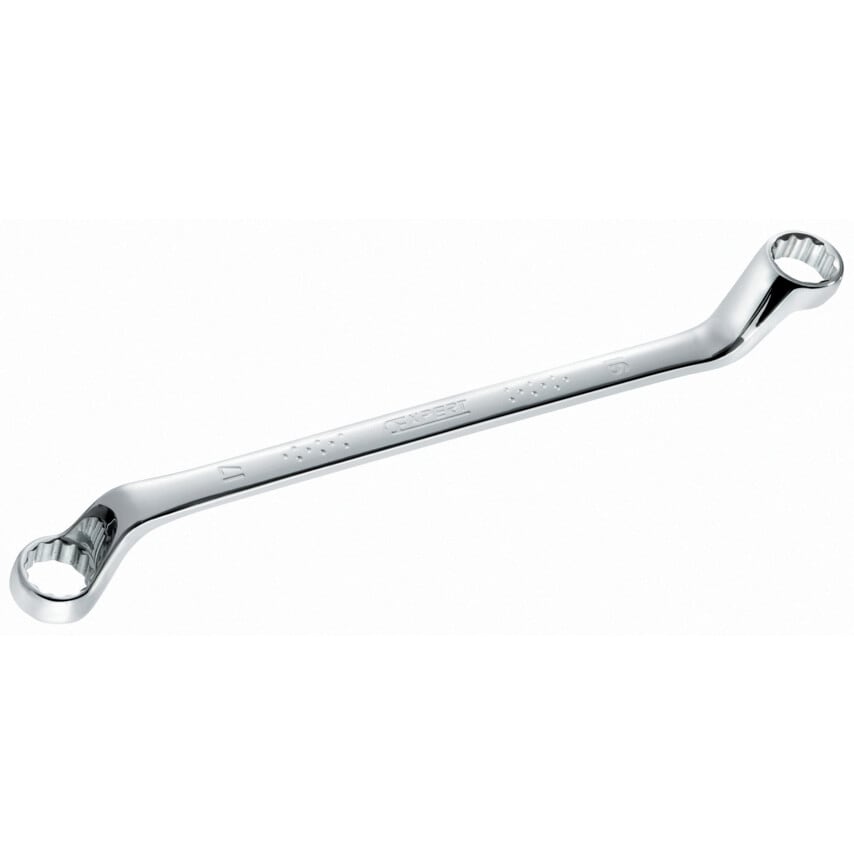 Metric Double End Ring Spanner, Chrome Vanadium Steel, 10mm x 11mm