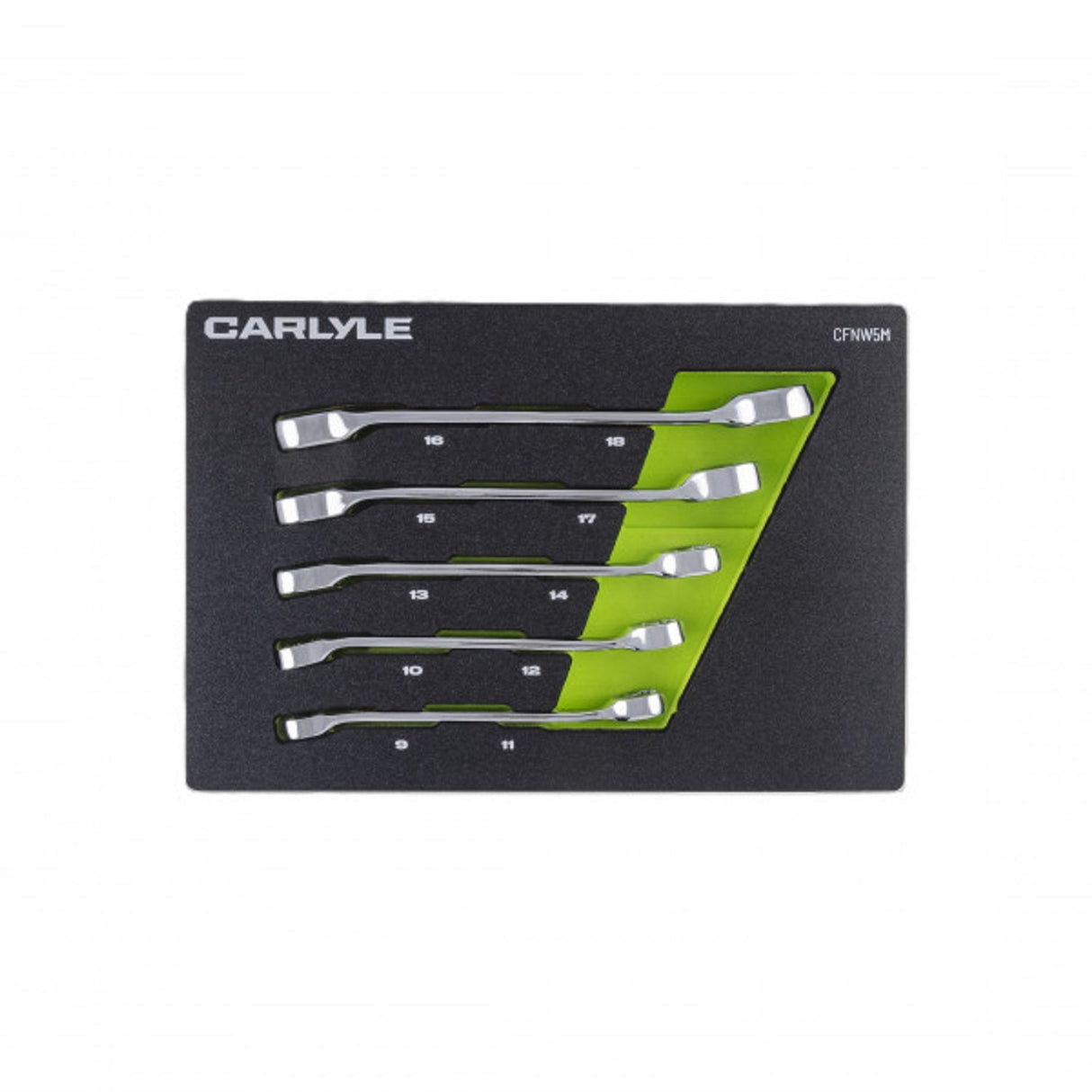 Metric Flare Nut Wrench Set - 5 Piece