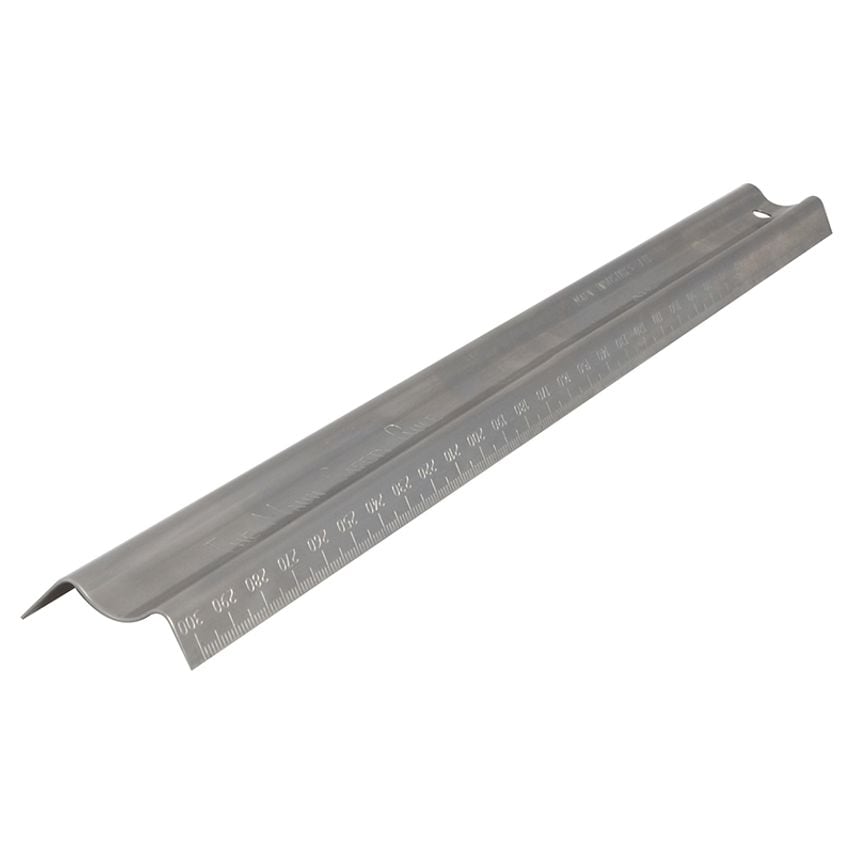 Metric Metal Safety Rule 300mm MAU1774300