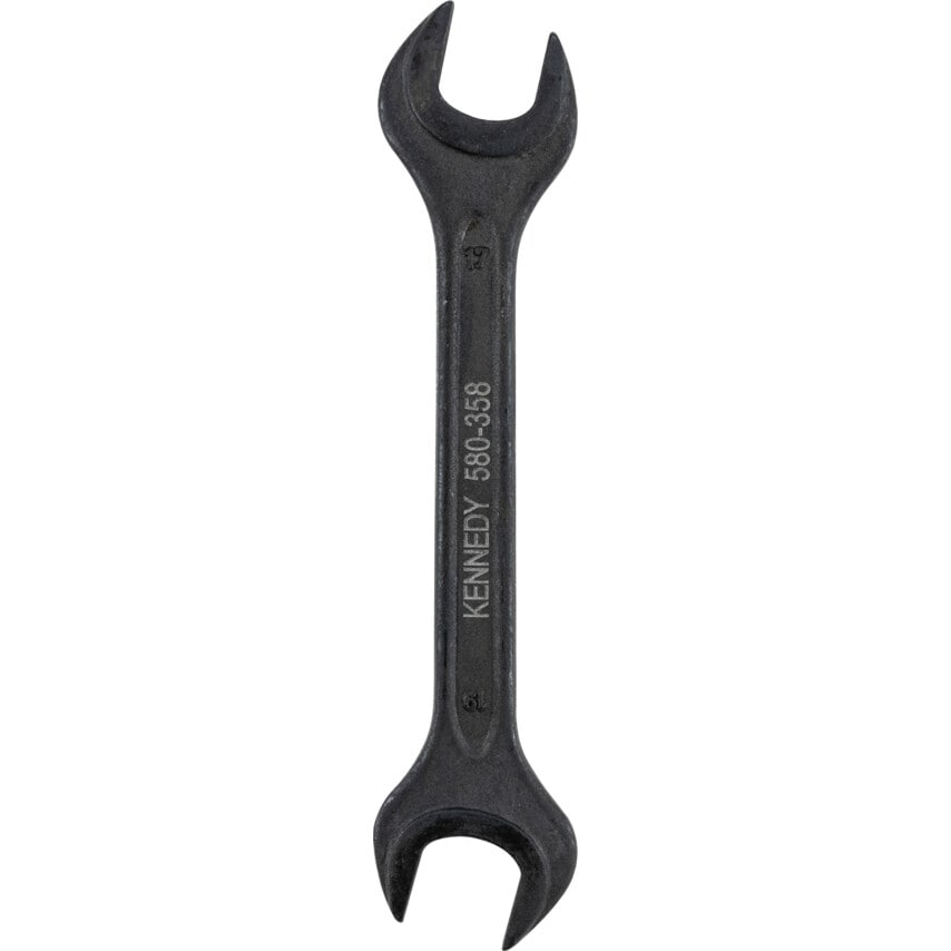 Metric Open Ended Spanner, Double End, Vanadium Steel, 17mm x 19mm