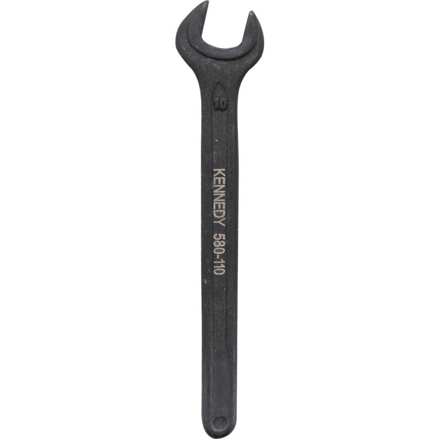 Metric Open Ended Spanner, Single End, Vanadium Steel, 10mm