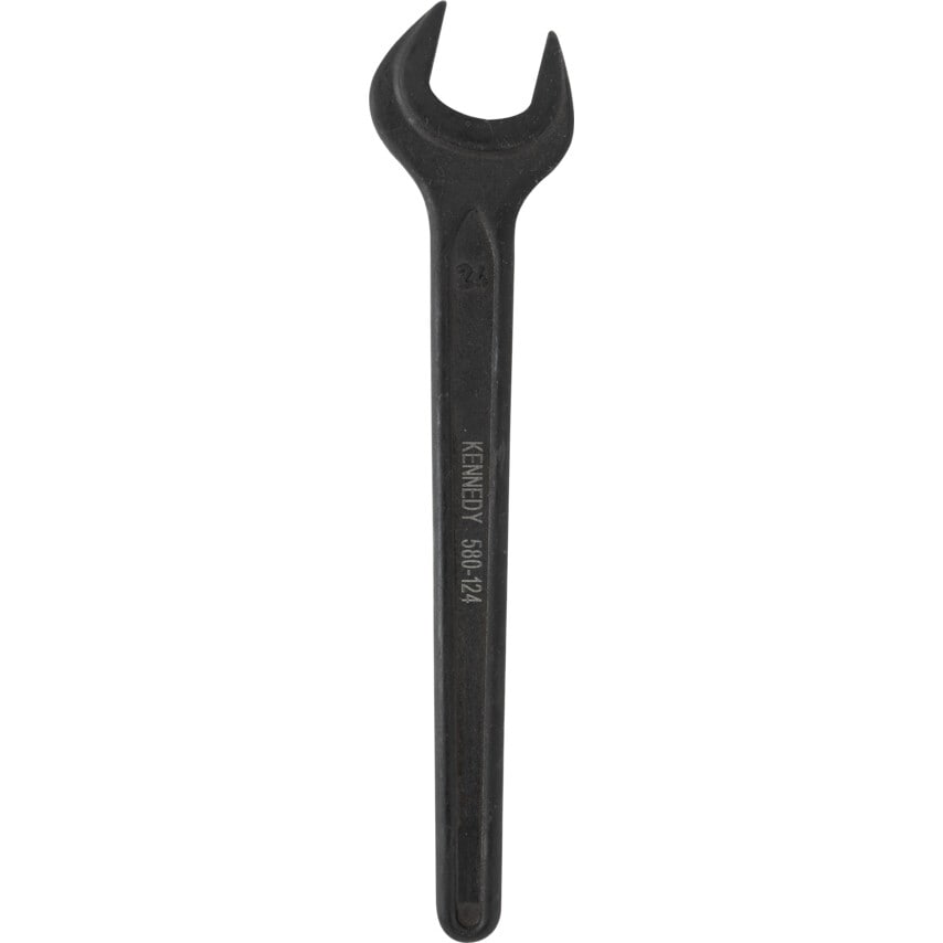 Metric Open Ended Spanner, Single End, Vanadium Steel, 24mm