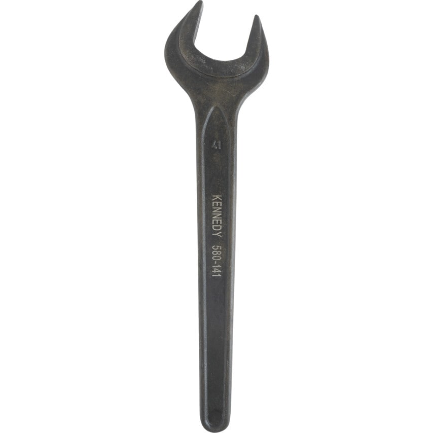 Metric Open Ended Spanner, Single End, Vanadium Steel, 41mm