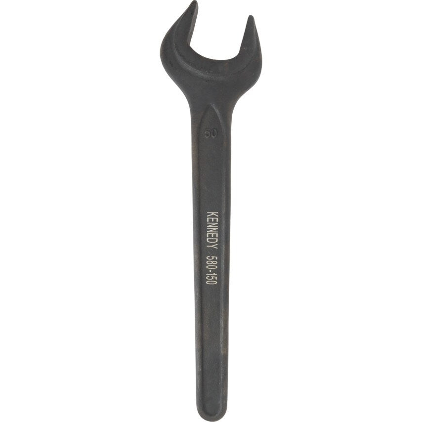 Metric Open Ended Spanner, Single End, Vanadium Steel, 50mm