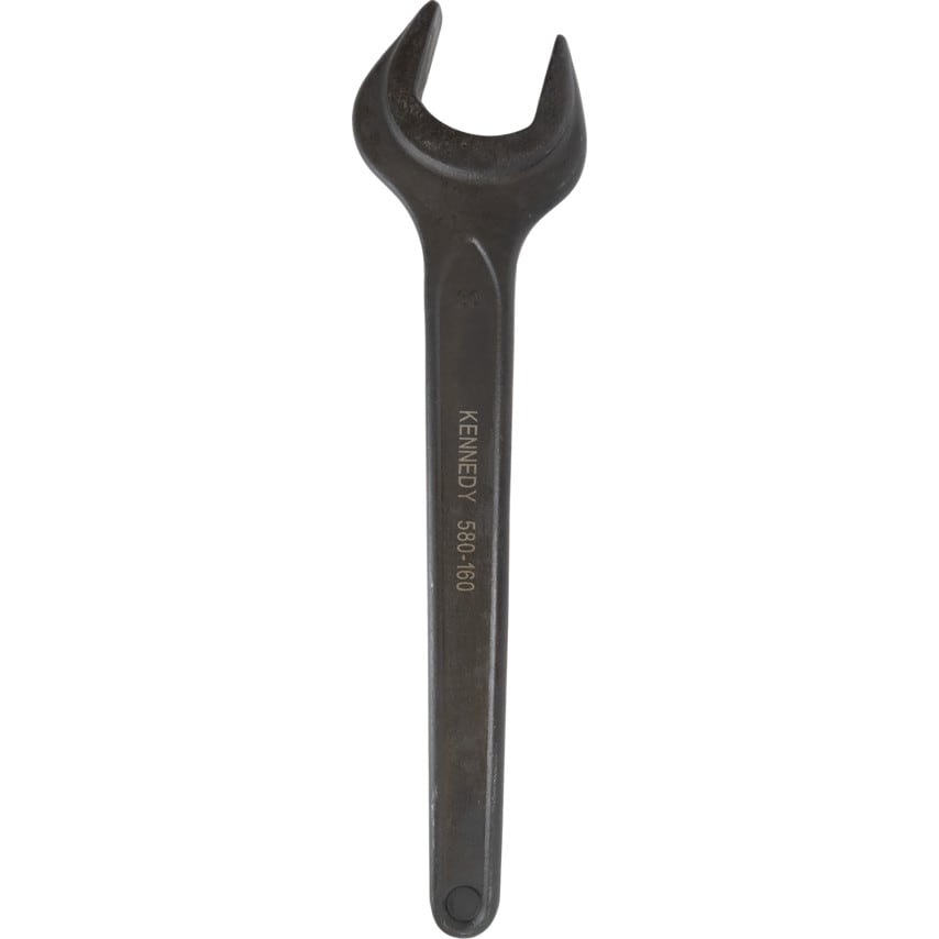 Metric Open Ended Spanner, Single End, Vanadium Steel, 60mm