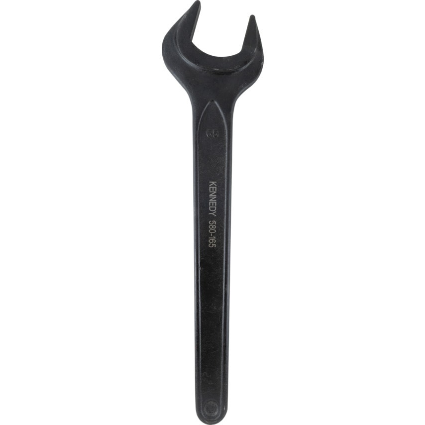 Metric Open Ended Spanner, Single End, Vanadium Steel, 65mm