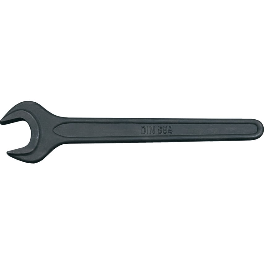 Metric Open Ended Spanner, Single End, Vanadium Steel, 80mm