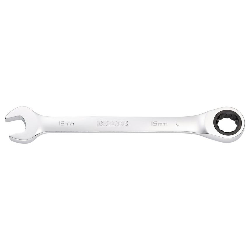 Metric Ratcheting Combination Spanner 15mm