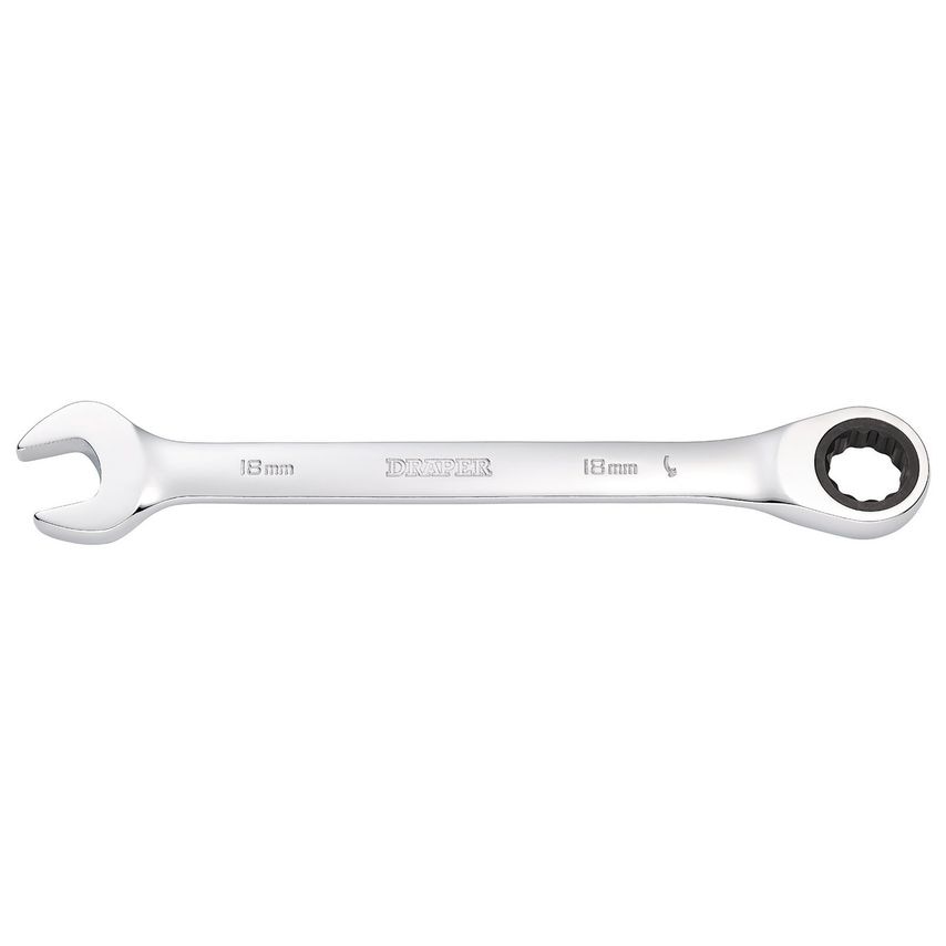Metric Ratcheting Combination Spanner 18mm