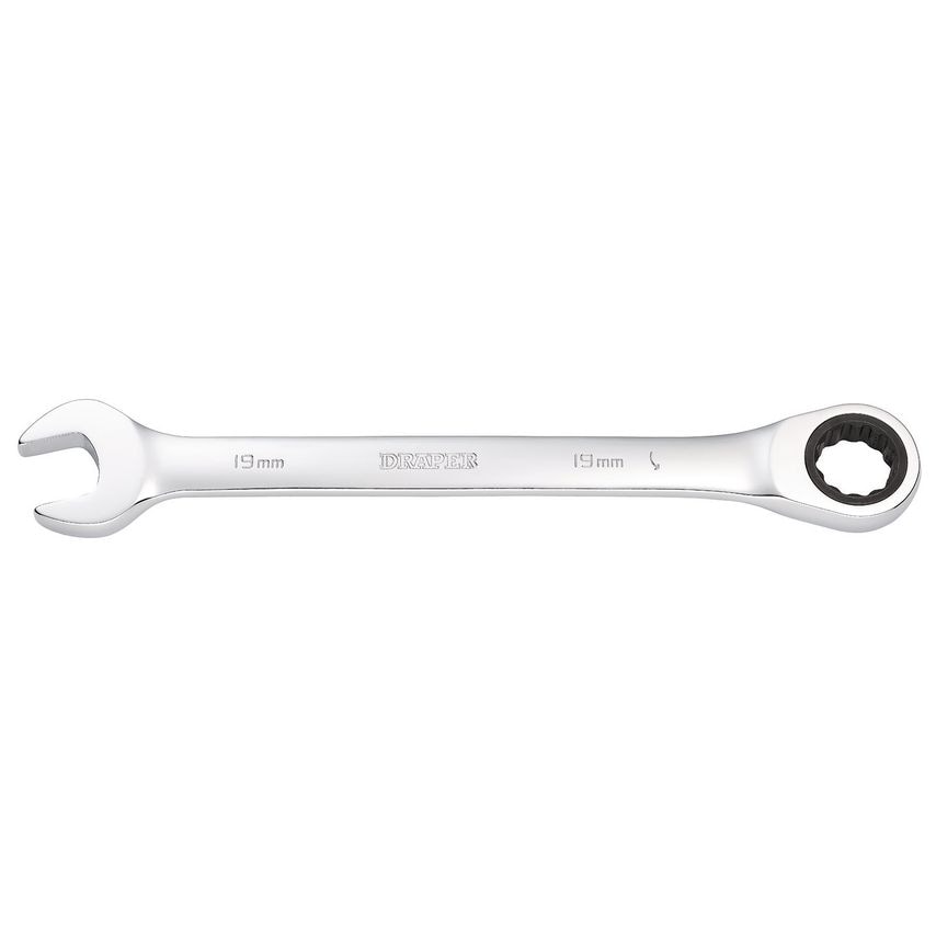 Metric Ratcheting Combination Spanner 19mm