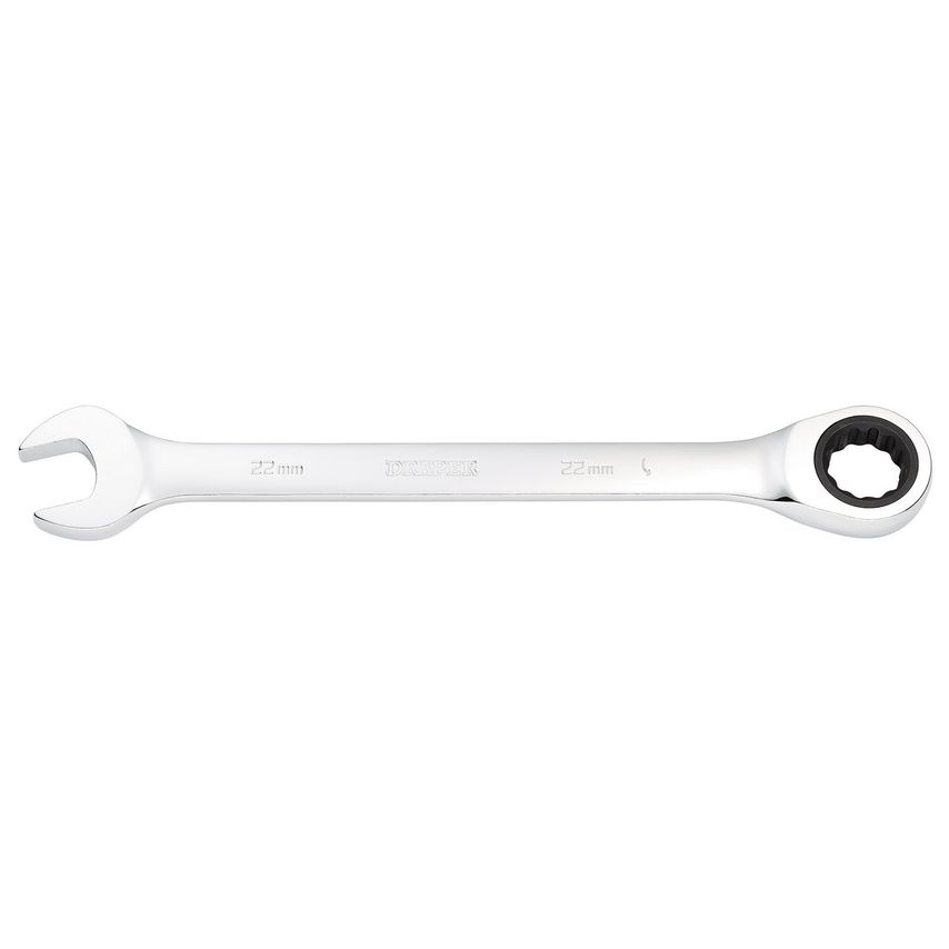 Metric Ratcheting Combination Spanner 22mm