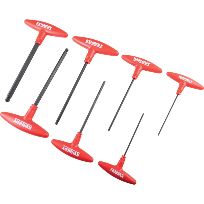 Metric T-Handle Ball Driver Set (7 Piece)