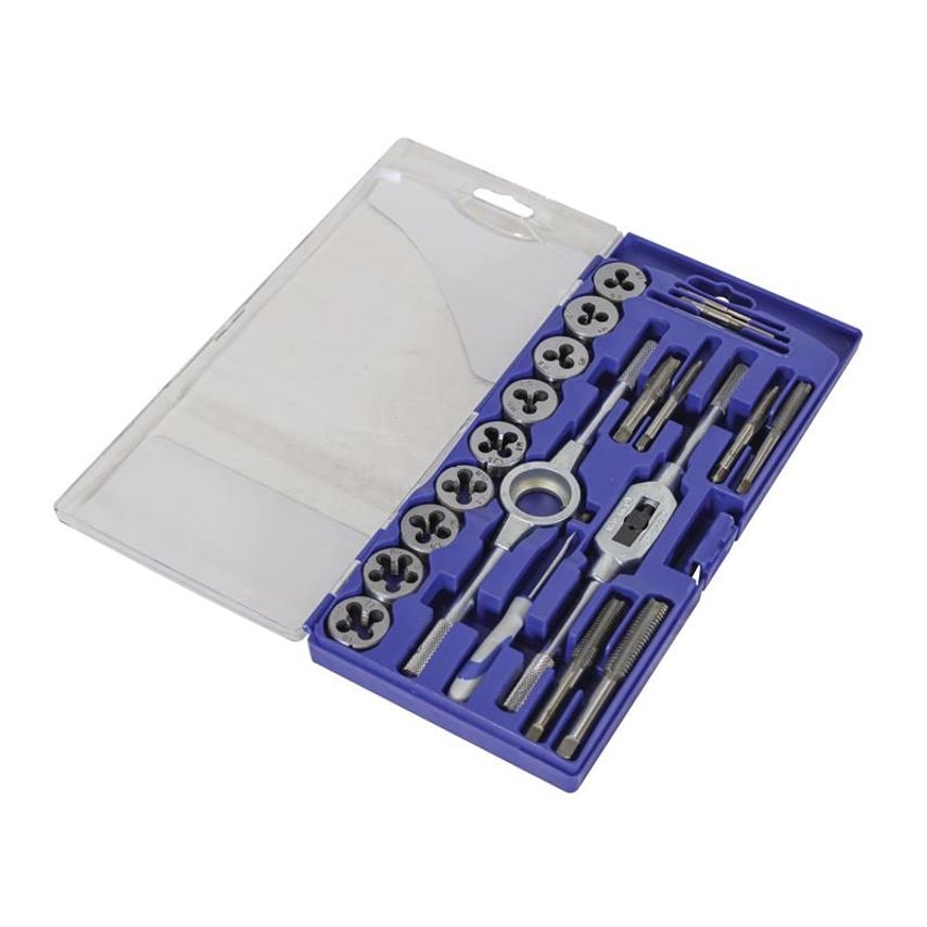 Metric Tap & Die Set of 21 Carbon Steel FAITAPDSET21