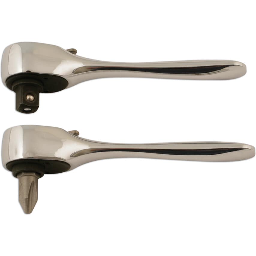 Micro Ratchet Set 1/4"D 2-Piece