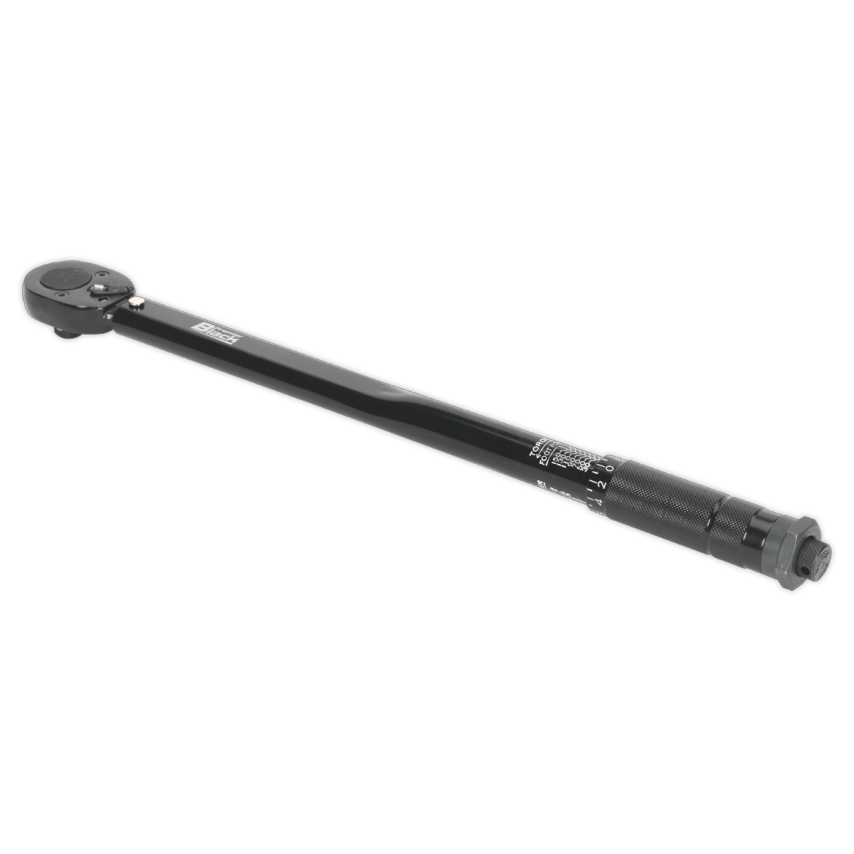 Micrometer Torque Wrench 1/2" Square Drive Calibrated Black Series