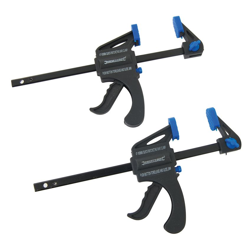Mini Clamps 2pk 100mm