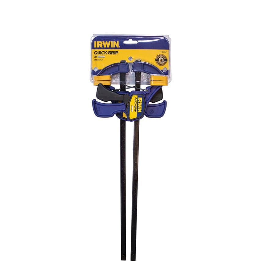 Mini Quick Grip Clamps 12"/300mm, Pack of 2