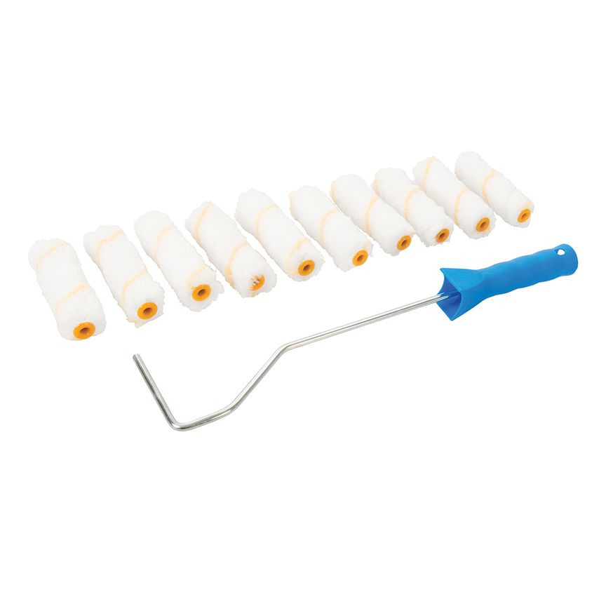 Mini Roller Frame & 10 Sleeves 100mm