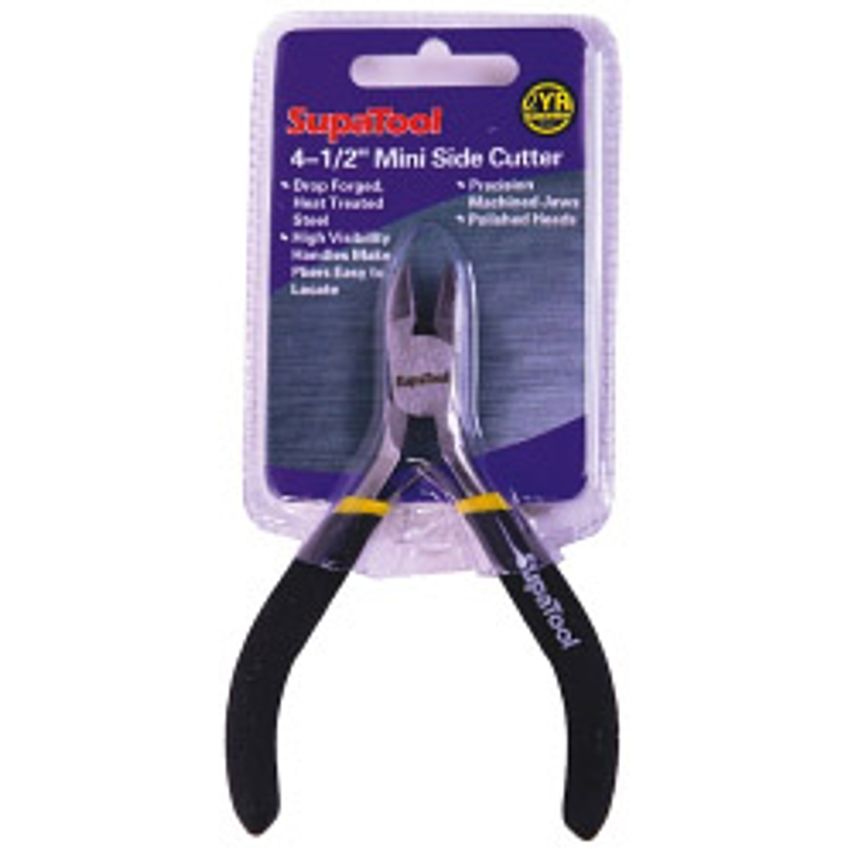 Mini Side Cutter Plier 4 1/2"