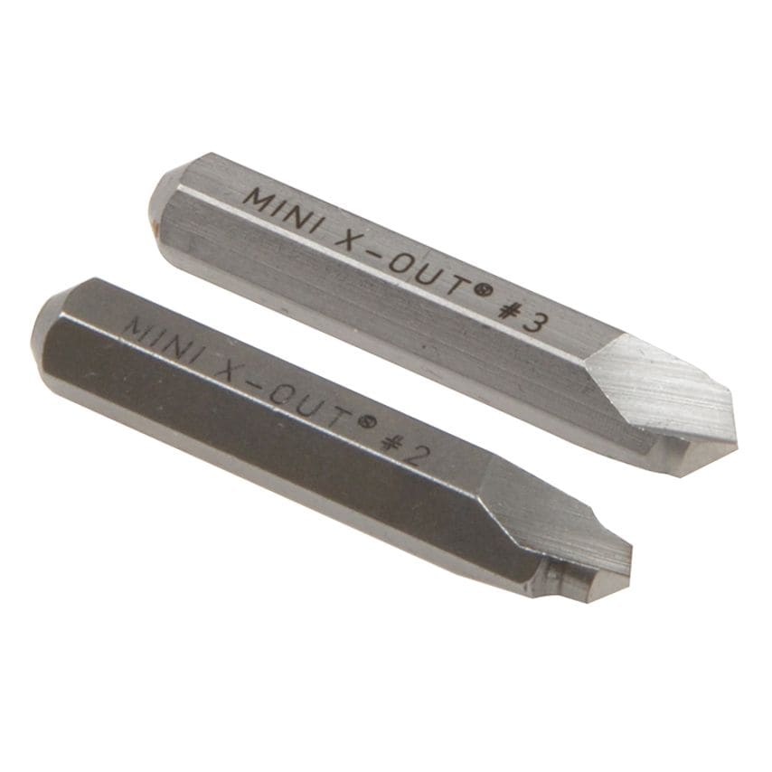 Mini X-Out Screw Extractors Wood Screw Sizes No.6-10 BOAMINIX