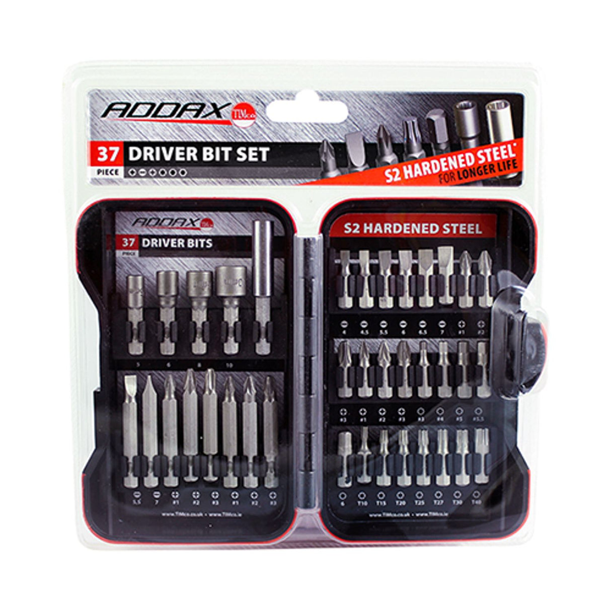 Mixed S2 Driver Bit Set - BIT37SET