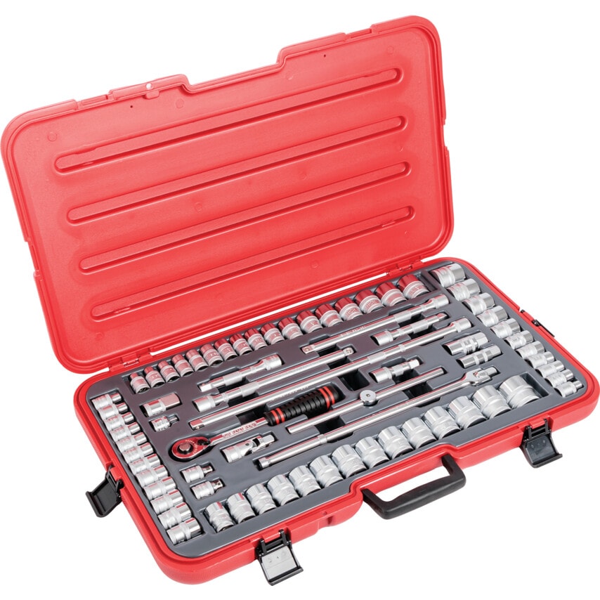 Mm/Af/Whit Socket Set 70P C 1/2" Square Drive