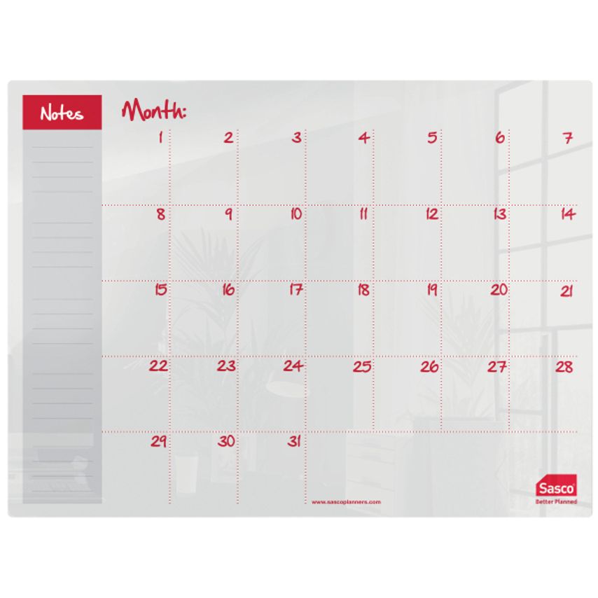 Monthplaner Acrylicdesk&Semi 600X450Mm