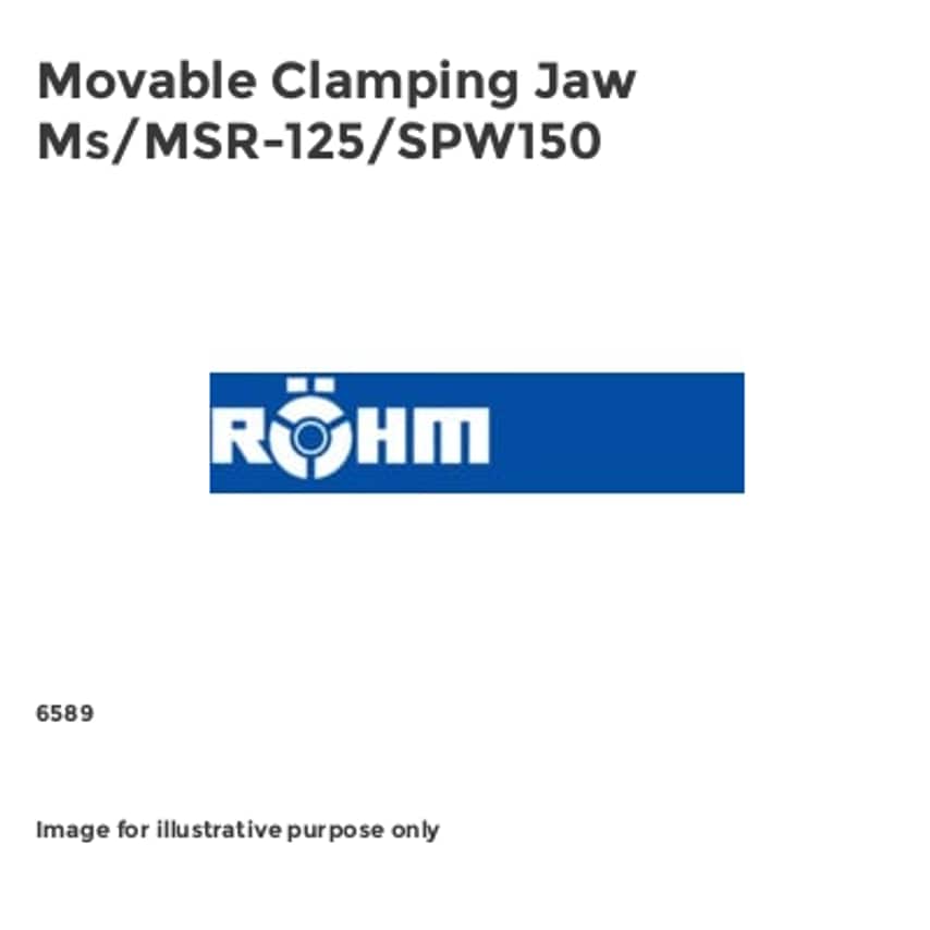 Movable Clamping Jaw Ms/MSR-125/SPW150