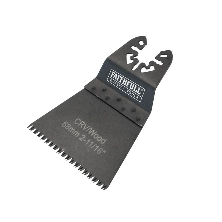 Multi-Function Tool CrV Flush Fast Cut Wood Ground Side Set 68mm FAIMFW68G