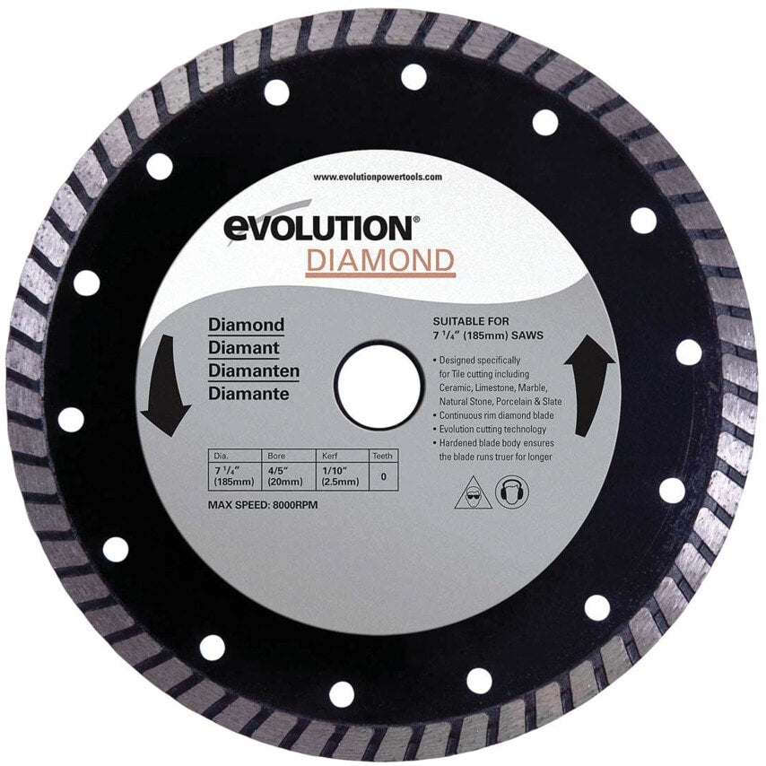 Multi-Purpose Diamond Saw Blade 185mm