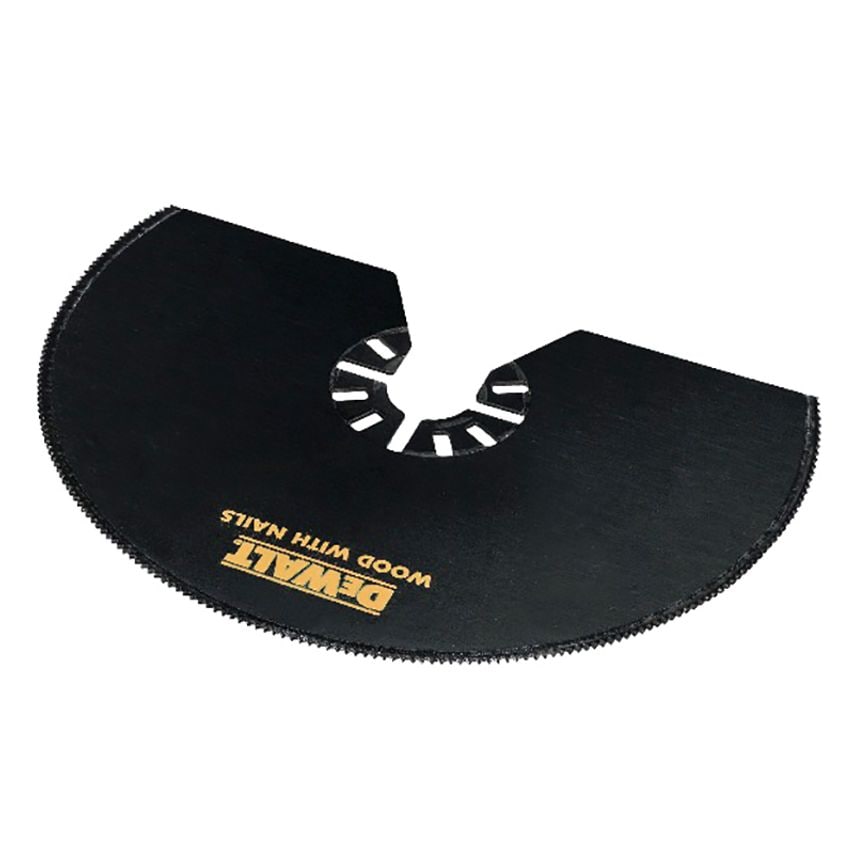 Multi-Tool Semi Circle Blade 100mm DEWDT20708
