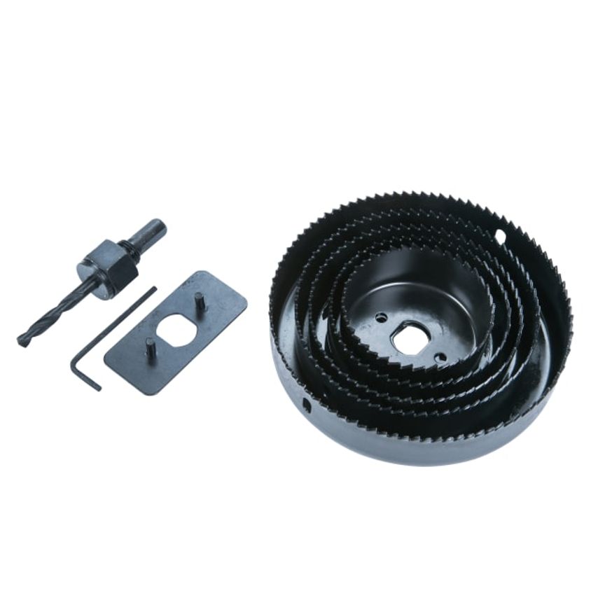 Multi Holesaw Set, 8 Piece 64-127mm