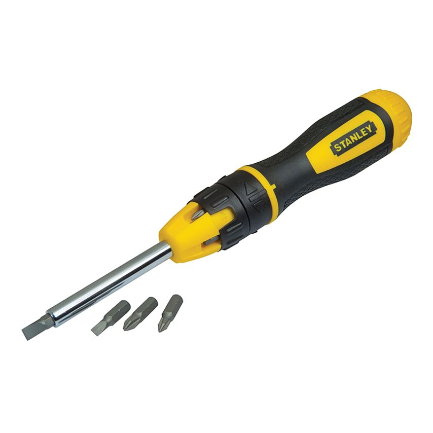 Multibit Ratchet Screwdriver & 10 Bits STA068010