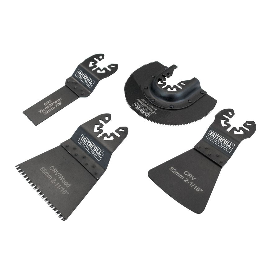 Multi-function Tool Flooring Blade Set 4 Piece