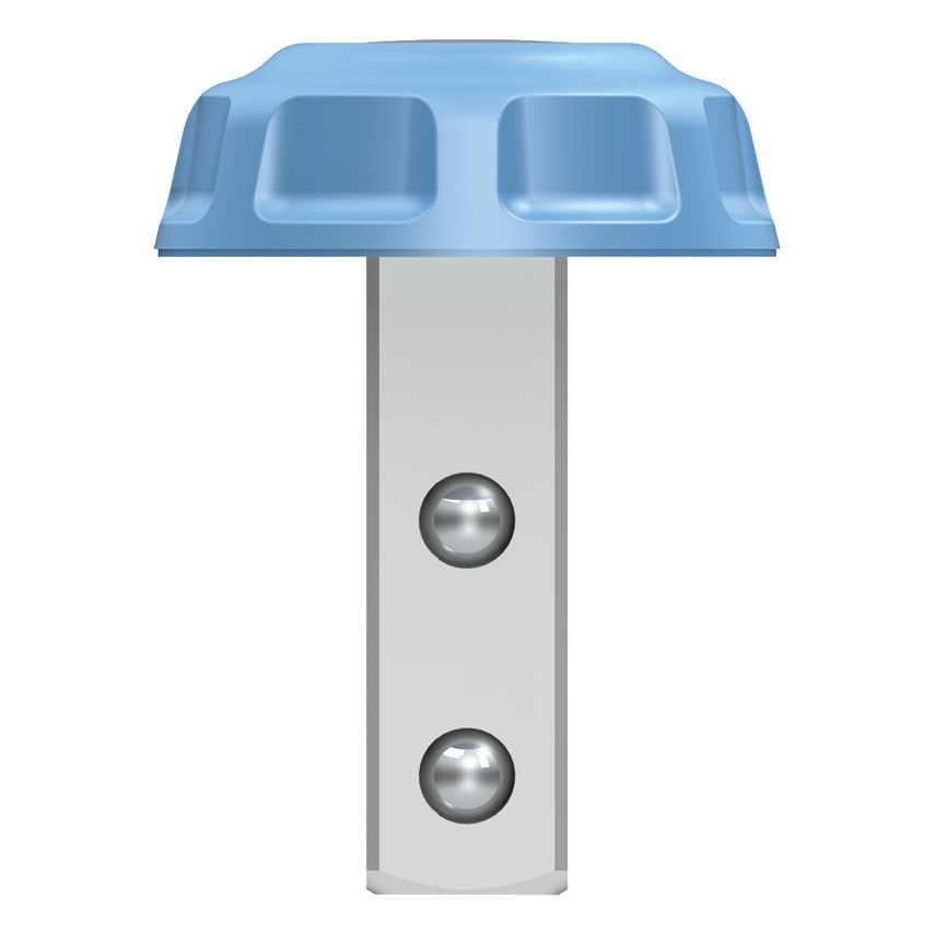 Mushroom head 2C 1/2" with push-button