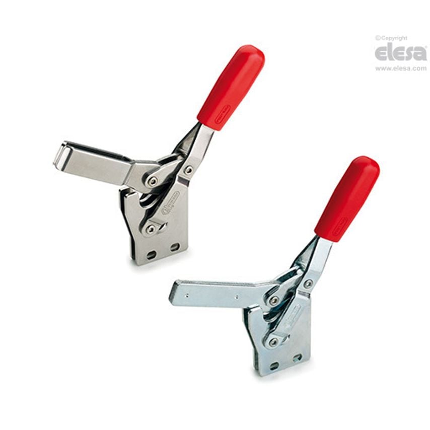 Mvb Vertical Toggle Clamps with Straight Base Steel or Stainless Steel MVB.75-B