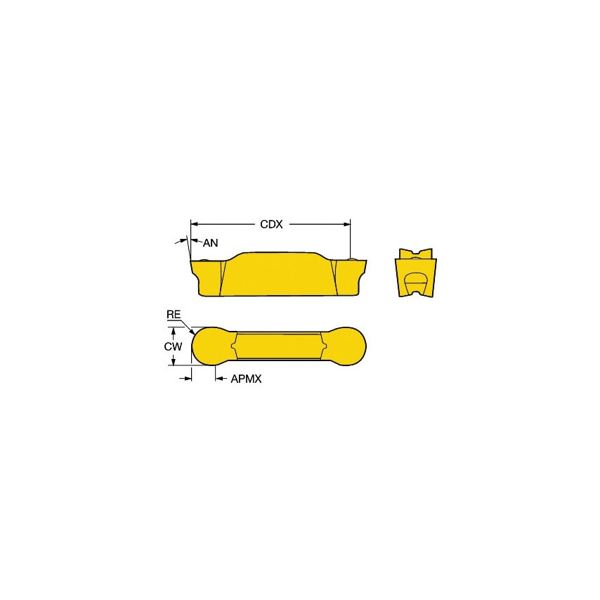 N123E2-0200-RO Insert Grade 1125