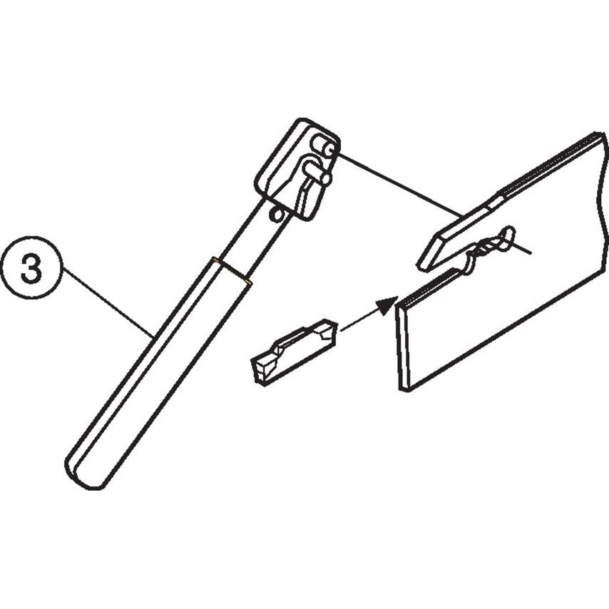 N123J5525A2 Blade - 11380110