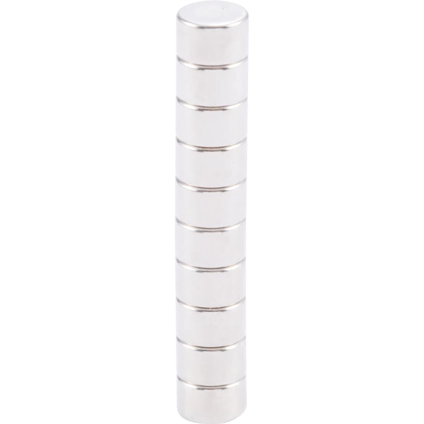 N805 Neodymium Disc 5mm x 3mm, Pack of 10