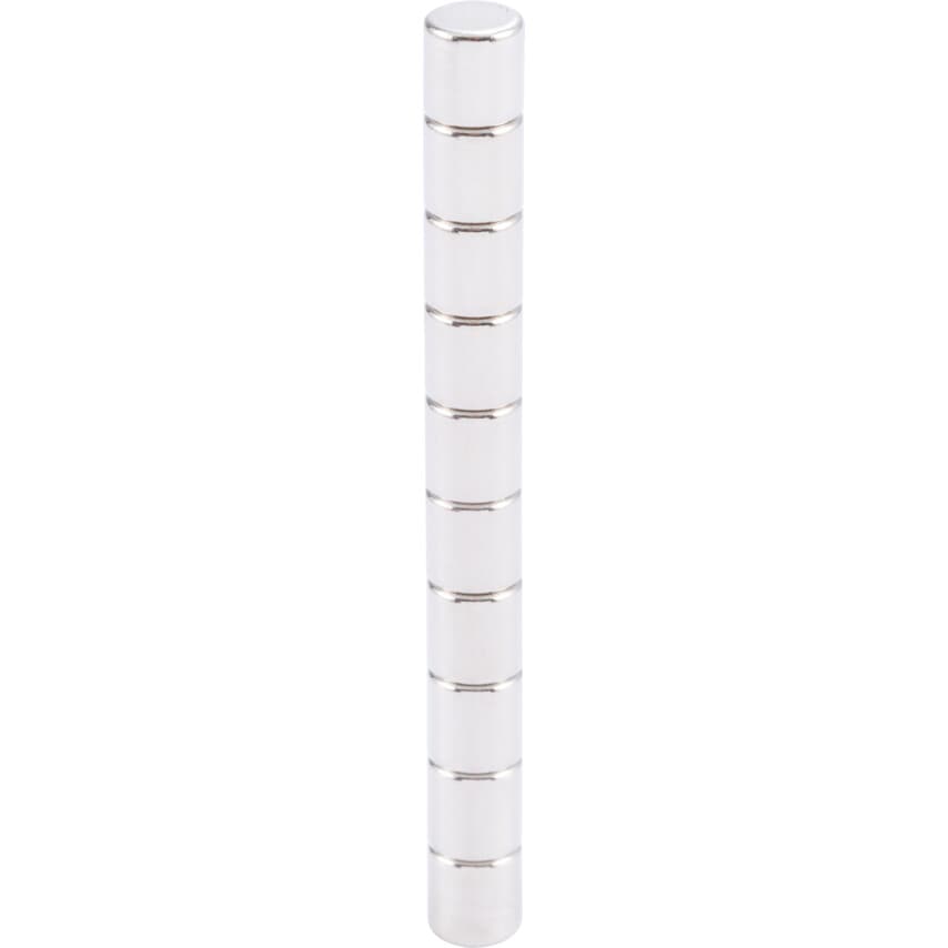 N806 Neodymium Disc 5mm x 5mm, Pack of 10