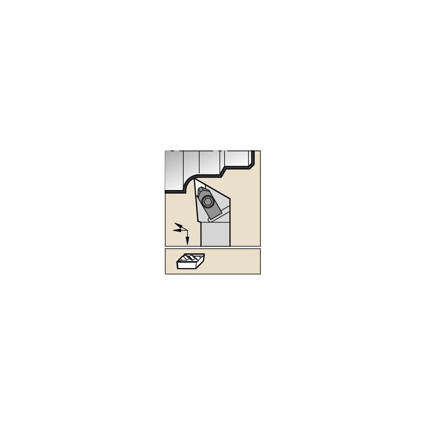 NKLCL1205B Top Notch Holder W0.75 L4.50
