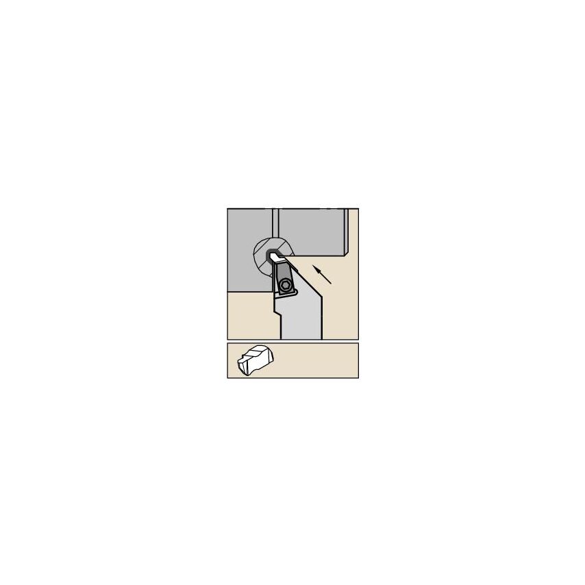 NRL203D Top Notch Holder W1.25 L6.00