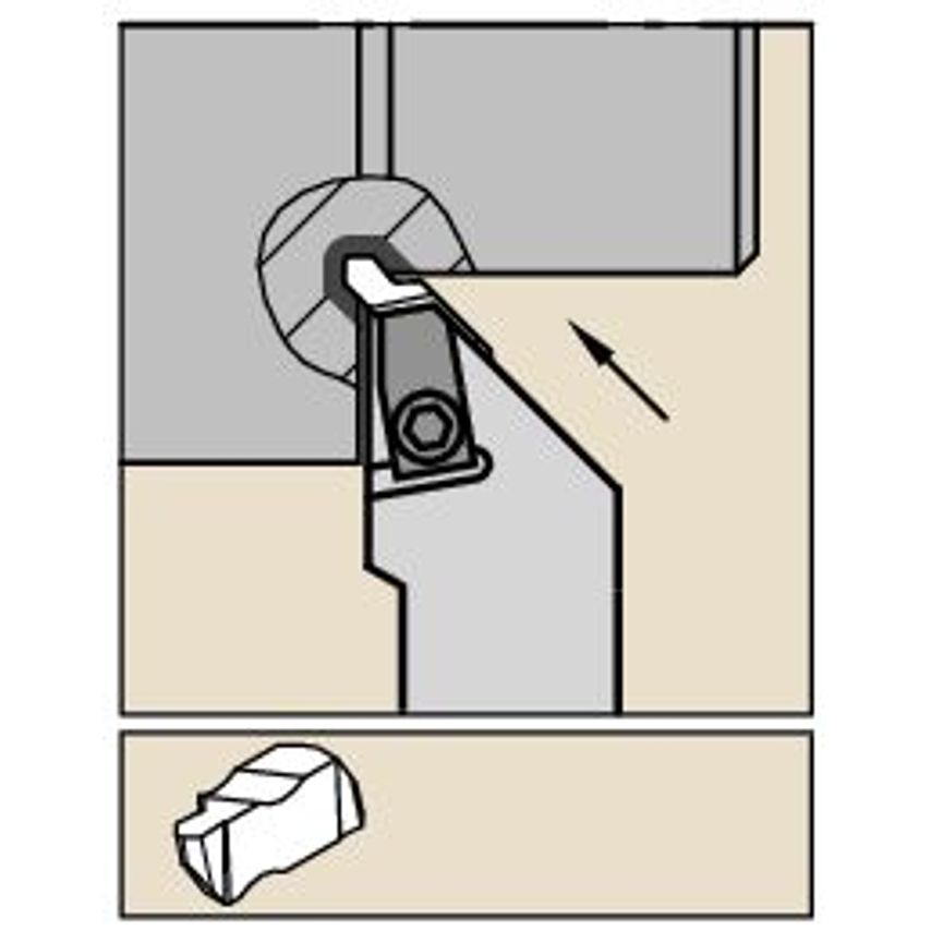 NRR2020K3 Top Notch Holder W20, 0MM L125,