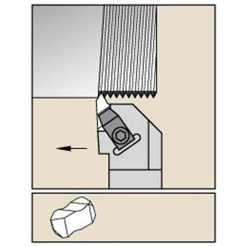 NSRDH204D Top Notch Holder W1.25 L6.00