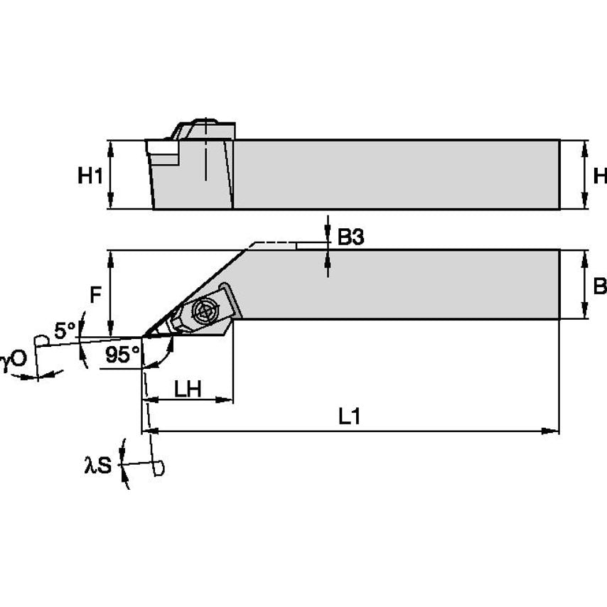 NVLCL2020K16 Top Notch Holder W20, 0MM L125,