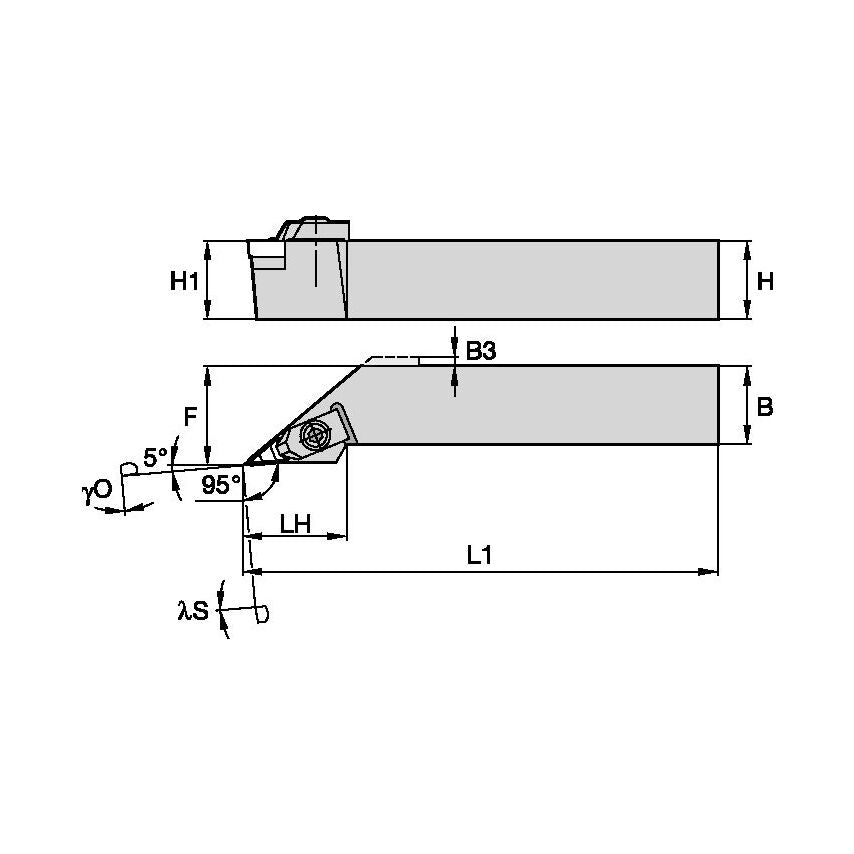 NVLCR2020K16 Top Notch Holder W20, 0MM L125,