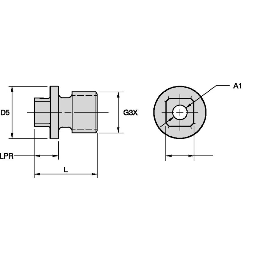 NZLM4060080 QPM HPC Nozzle NZLM4060080