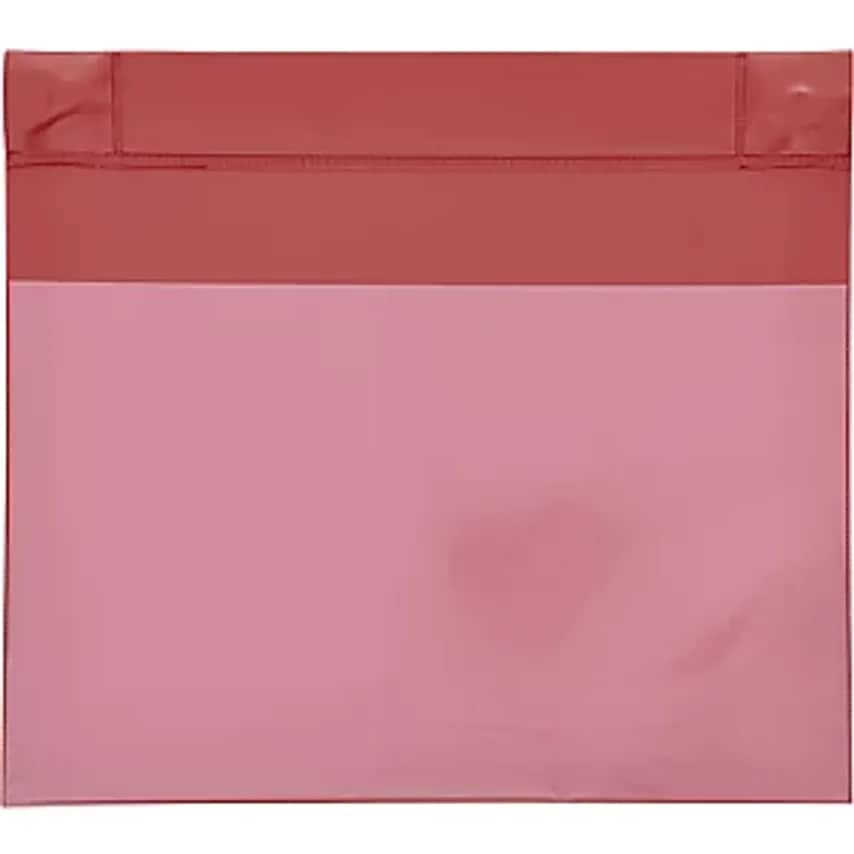 Neodymium Magnetic Pockets, Horizontal Format, Pack of 25, Red, A4