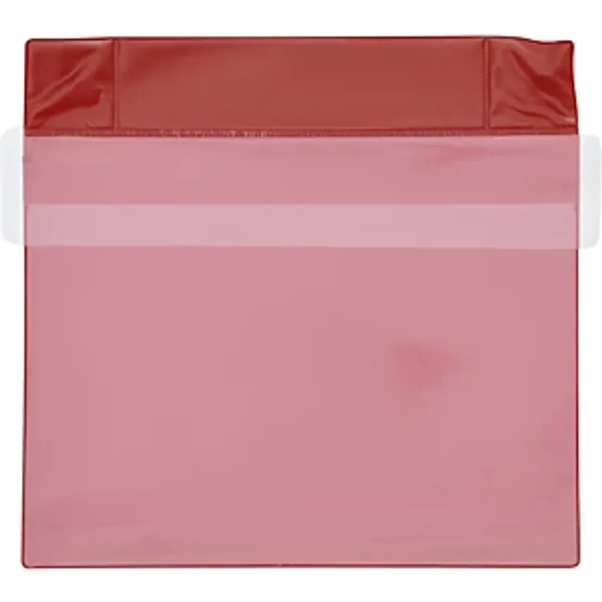Neodymium Magnetic Pockets - Landscape Format - Red, A4